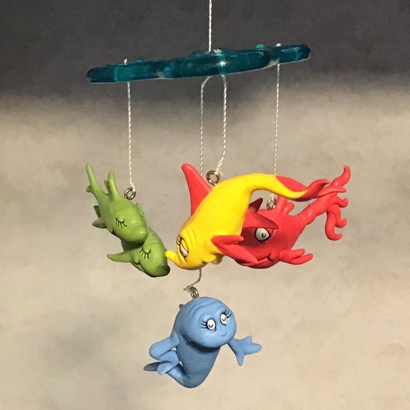 Hallmark Other - 2/20 One Fish Two Fish Red Fish Blue Fish Ornament